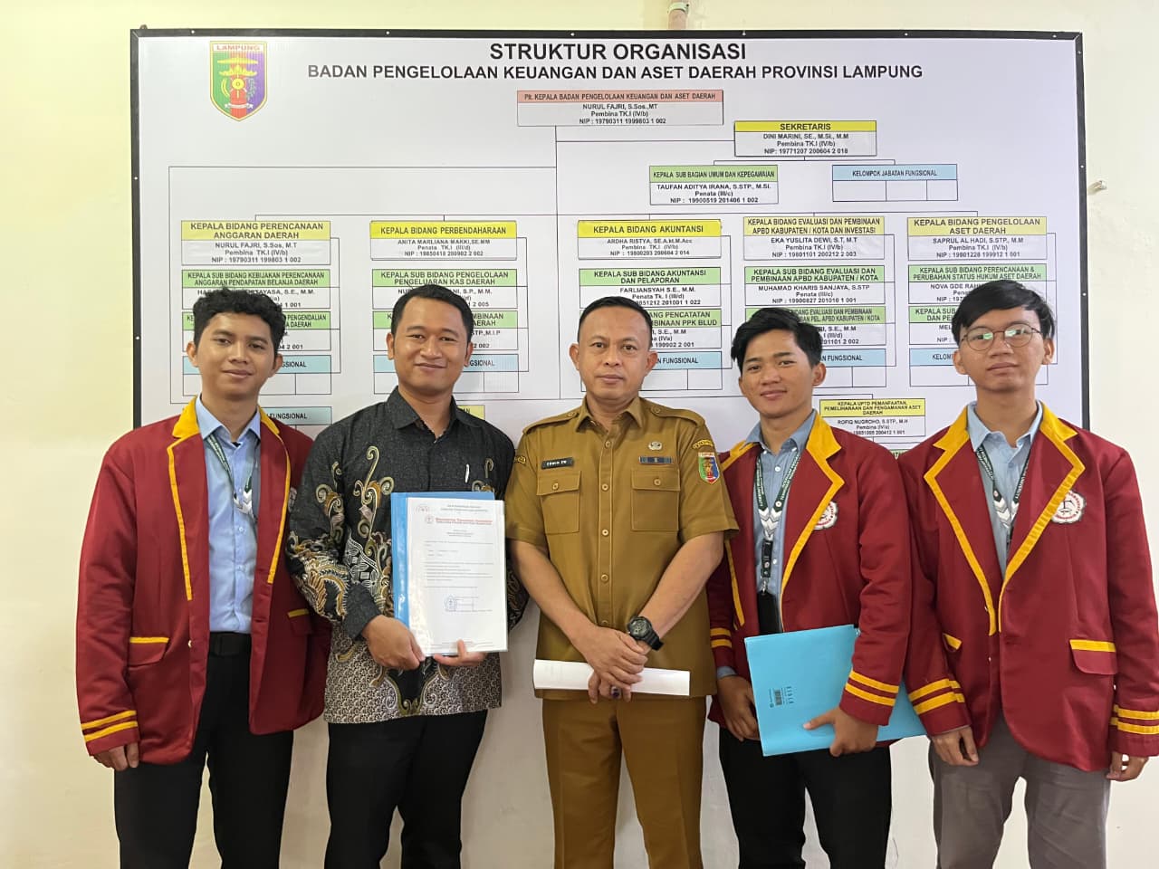 Informative Student University of Teknocrat Indonesia Permanent Self-Intern at BPKAD